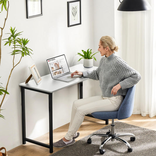 Sweetcrispy GDZ-31IN-BKWT Computer Desk 81.3cm White Black